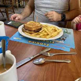 Food was delicious. Differently will eat here again when we come back to town.