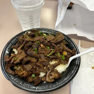 Large Teriyaki Beef Bowl