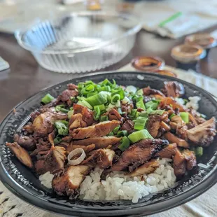 Large teriyaki bowl $10+tax