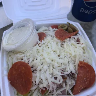 Antipasto salad- small
