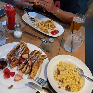 Red White and Blue Burger