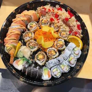 5 roll combo (party tray)