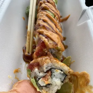 Pretty bland. This is the #47. Very small compared to the other roll that was $5less.