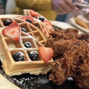 Chicken and Waffles