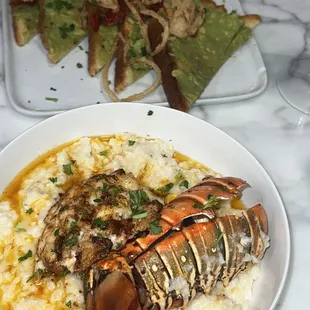 Lobster and grits