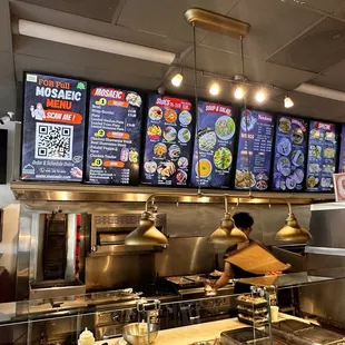 sushi and sashimi, interior