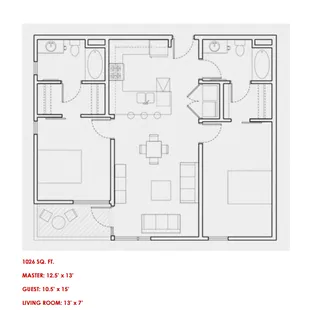 2 bedroom