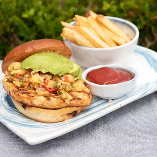 Grilled Swordfish Sandwich