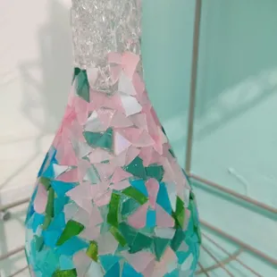 They have great examples just like this all around the store to inspire you