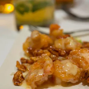 Honey Walnut Prawns