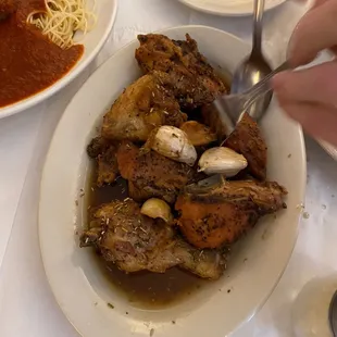 Chicken A La Grande half $18.50