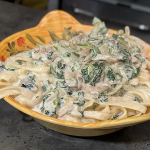 pasta dish, pasta, food