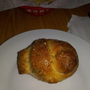 Their homemade garlic knots. Generous portion size and absolutely delicious!