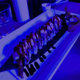 sushi and sashimi, interior