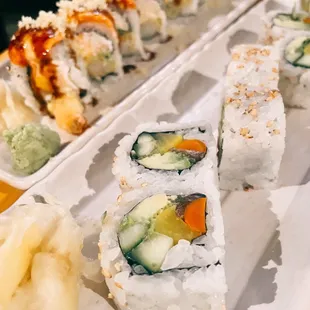 Sophie - san Roll and Green Goddess Roll