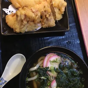 Soft Shell Crab Tempura Udon