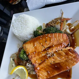 Teriyaki Salmon  (6/3/2022)
