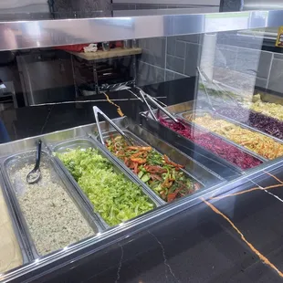 More options, including hummus