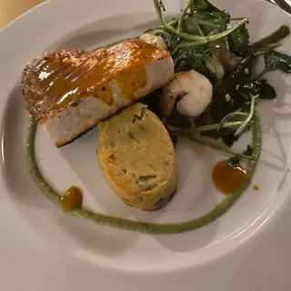 Plancha Seared Red Snapper