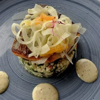 Seared Verlasso Salmon Filet