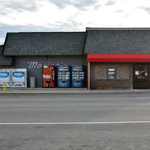 Store front with outside ATM for 24 hr access