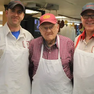 3 generations working together