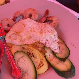 Shrimp, Grits, and Eggs