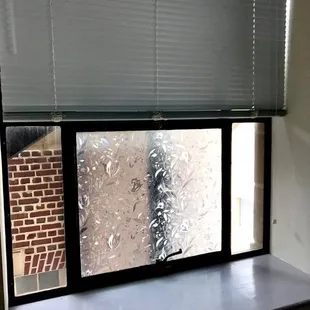 If you get a window facing the fire escape, I suggest window clings. You can buy them super cheap on Amazon. They come off easy.