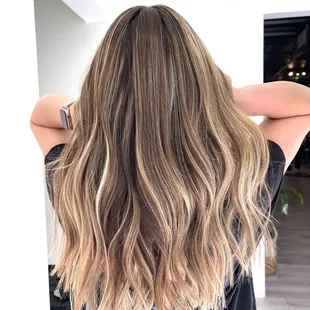 Balayage, cut &amp; style by Cameron   Hairby_Cameronlynn