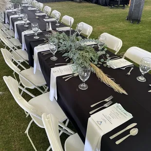 Set up for over 600 guests!