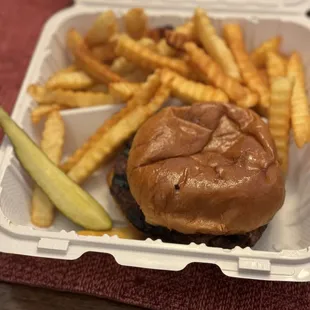 Kids burger