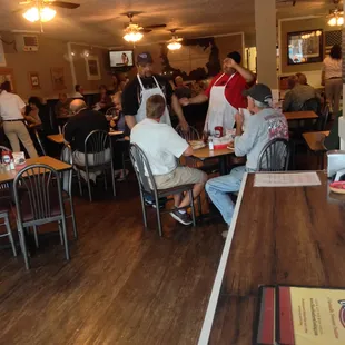 Our new dining room after re-model.