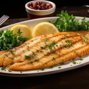 Grilled basa fish