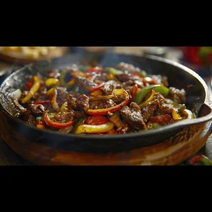 Beef sizzler
