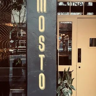 Mosto restaurant