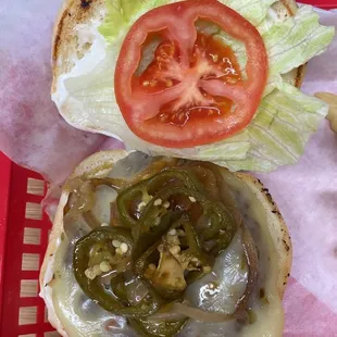 Our signature Motee'z kicking jack Burger!!!