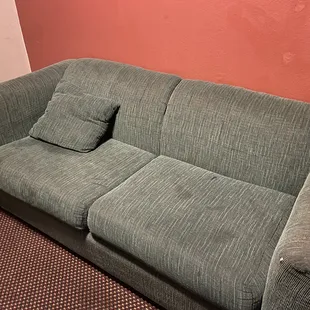 Gross stained couch