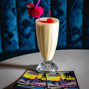 drink, dessert