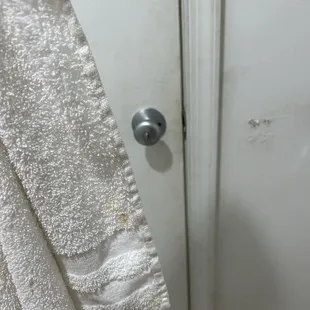 towels were dirty and so were all the walls.