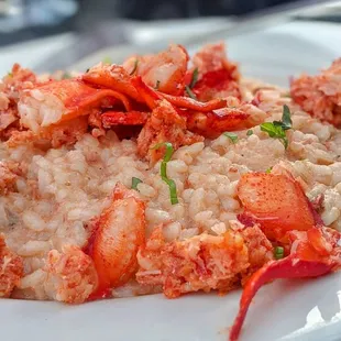 Lobster risotto