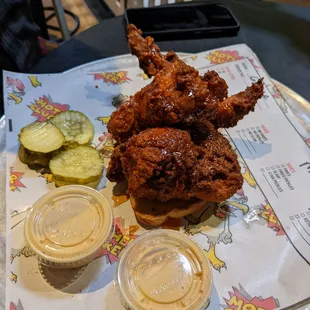 Hot honey chicken