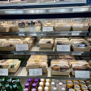 Some of the food selections.