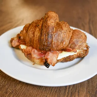 Ham & Cheese Croissant Sandwich