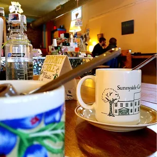 Had some tea there