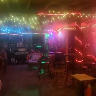 Outdoor patio - complete with grill and smoking permitted