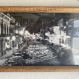 a black and white photograph of a city street