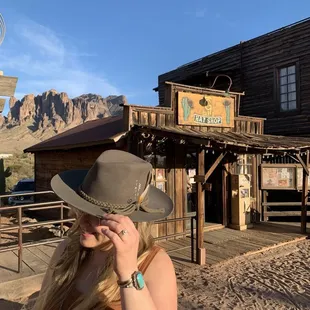 Got a BEAUTIFUL hat from their Hat shop next door to Mercantile