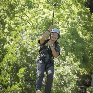 Zip line and rafting on the American River!