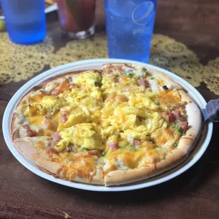 Breakfast Supreme Pizza