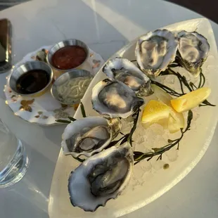 oysters, shellfish, oysters and mussels, food, mussels